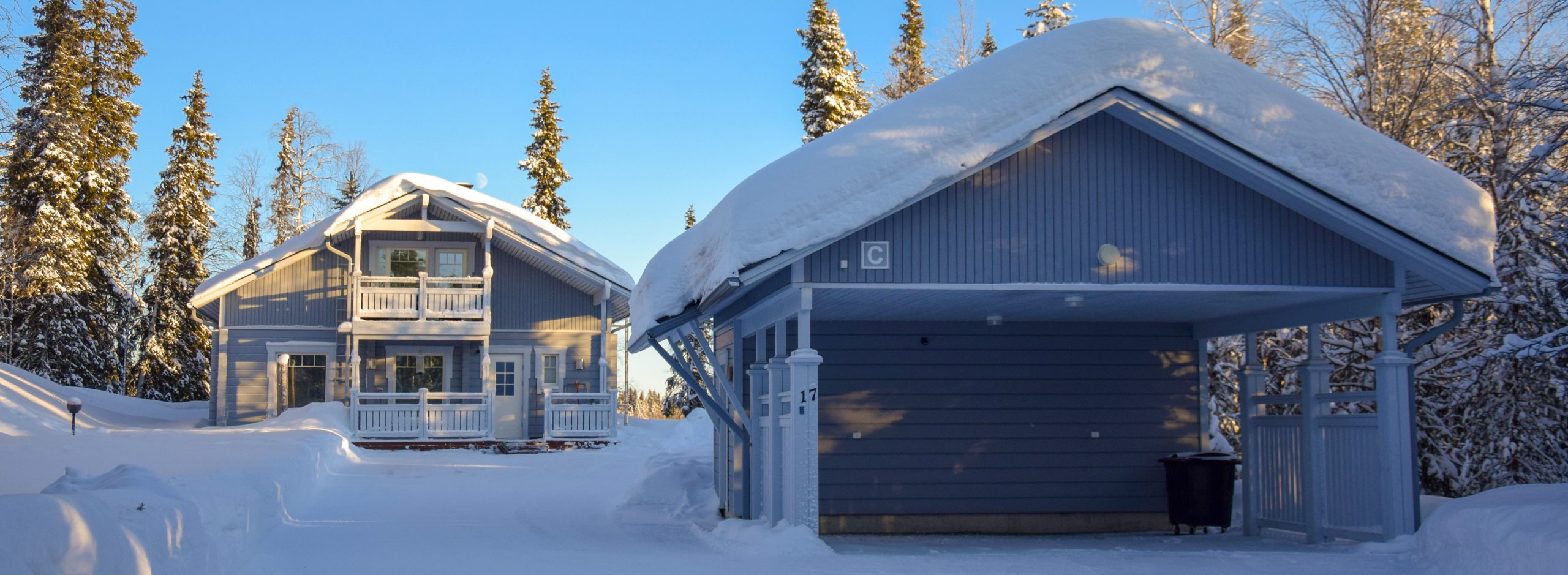 Villa C ulkokuva aurinko